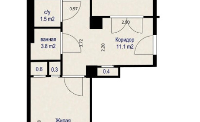 Купить 2-комнатную квартиру, Минск, Пономарева ул., 5 (Первомайский район). Фото 18