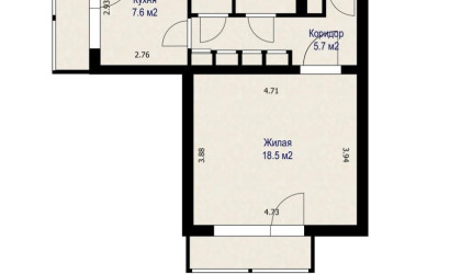Купить 1-комнатную квартиру, Минск, Варвашени ул., 13/1 (Заводской район). Фото 8