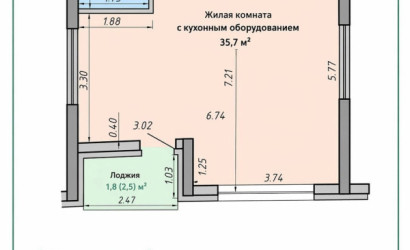Купить 2-комнатную квартиру, Минск, Михаила Савицкого, 20(Октябрьский район). Фото 1