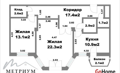 Купить 2-комнатную квартиру, Минск, Панченко ул., 70(Фрунзенский район). Фото 22