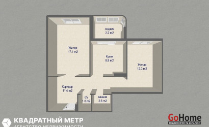 Купить 2-комнатную квартиру, Копище, Лопатина ул., 2. Фото 22