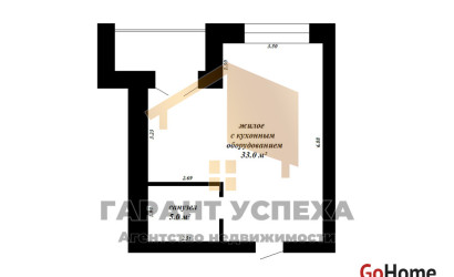 Снять 1-комнатную квартиру, Брест, ул. Гоголя, д. . Фото 14