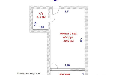 Купить 1-комнатную квартиру, Минск, Макаенка ул., 12/К(Первомайский район). Фото 44