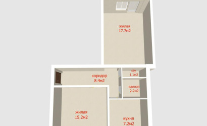 Купить 2-комнатную квартиру, Заславль, Вилейская ул., 17. Фото 17