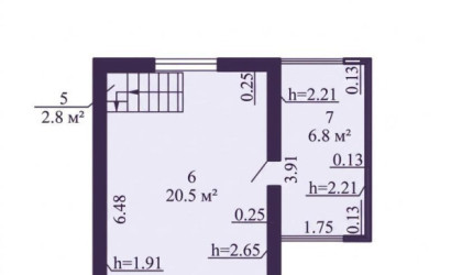 Купить дом в деревне, Одуванчик, 5 соток. Фото 2