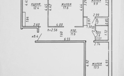 Купить 3-комнатную квартиру, Витебск, Терешковой, 16/4. Фото 8