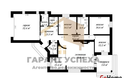 Купить дом, Брест, пер. Брусничный, 10.88 соток. Фото 19