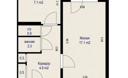 Купить 1-комнатную квартиру, Минск, Платонова ул., 21 (Советский район). Фото 27