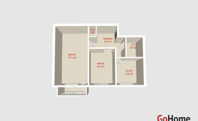 Купить 2-комнатную квартиру, Минск, Осипенко ул., 15 (Центральный район). Фото 22