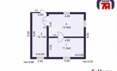 Купить дом в деревне, МАЛИНОВКА-2001, 10 соток. Фото 8
