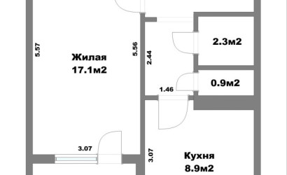 Купить 1-комнатную квартиру, Минск, Прушинских ул., 42 (Ленинский район). Фото 31