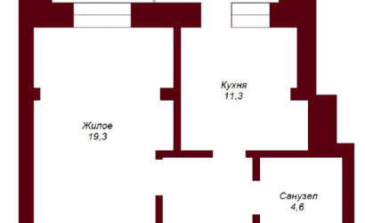 Купить 1-комнатную квартиру, Брест, ул. Морозова, д. . Фото 14