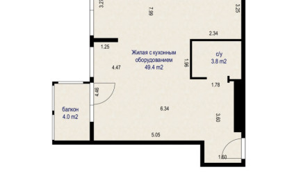 Купить 3-комнатную квартиру, Минск, ул. Михаила Савицкого, д. 39 (Октябрьский район). Фото 1