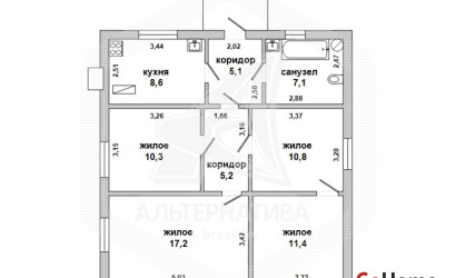 Купить дом, Шиповичи, Батчинский с/с, 37 соток. Фото 13