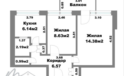 Купить 2-комнатную квартиру, Минск, Кошевого ул., 29 (Партизанский район). Фото 13