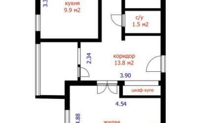 Купить 1-комнатную квартиру, Минск, Беды ул., 8 (Советский район). Фото 29