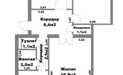 Купить 3-комнатную квартиру, Молодечно, Ясинского ул., 27. Фото 20