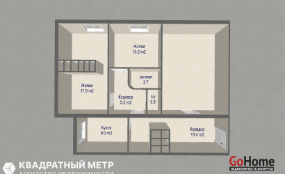 Купить 2-комнатную квартиру, Острошицкий Городок, Совхозная ул., 13. Фото 32