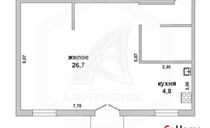 Купить 2-комнатную квартиру, Брест, Центр, б-р Космонавтов. Фото 14