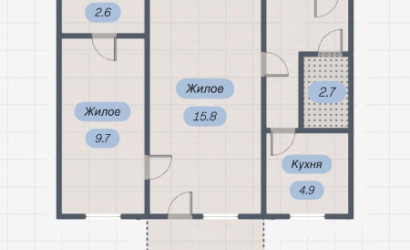 Купить 2-комнатную квартиру, Брест, Гоголя ул.. Фото 2