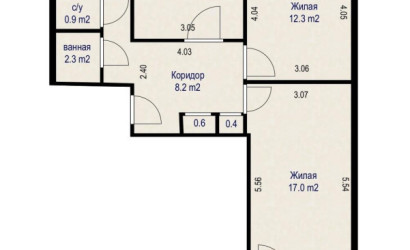 Купить 3-комнатную квартиру, Минск, Якубова ул., 66/2(Ленинский район). Фото 24