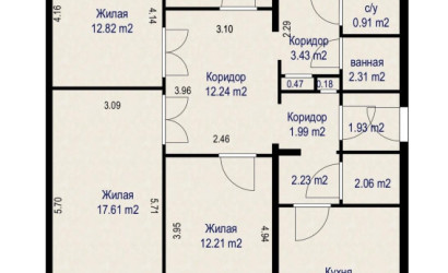 Купить 5-комнатную квартиру, Минск, Любимова просп., 34/1 (Московский район). Фото 37