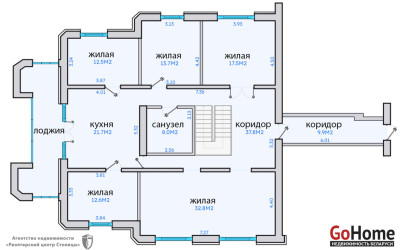 Купить 8-комнатную квартиру, Минск, Сторожовская, 8 (Центральный район). Фото 2