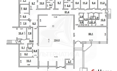 Аренда квартиры под офис, Брест, Дубровка,  620.6 кв.м.. Фото 11