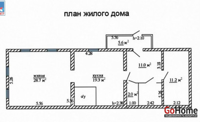 Купить дом, Белица, 25 соток. Фото 7