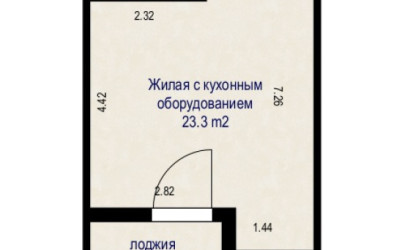 Купить 1-комнатную квартиру, Минск, ул. Белградская, д. 2 (Октябрьский район). Фото 19