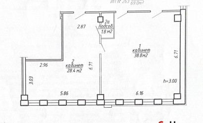 Аренда офиса, Минск, Тимирязева ул., 67,  38.8 кв.м.. Фото 2