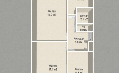 Купить 3-комнатную квартиру, Минск, Седых ул., 60 (Первомайский район). Фото 9