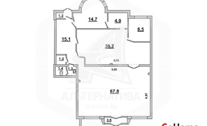 Продажа торгового помещения, Брест, Центр,  155.8 кв.м.. Фото 4