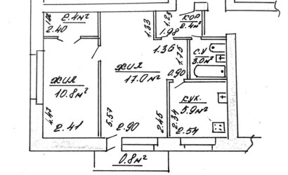 Купить 2-комнатную квартиру, Гродно, Космонавтов, 6Б. Фото 14
