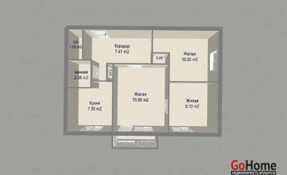 Купить 3-комнатную квартиру, Минск, просп. Рокоссовского, д. 126 (Ленинский район). Фото 16