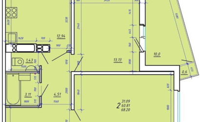 Купить 2-комнатную квартиру, Минск, Франциска Скорины, 39 (Первомайский район). Фото 8