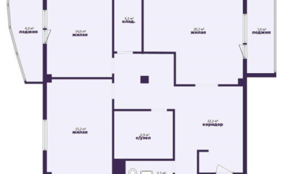 Купить 3-комнатную квартиру, Минск, Грушевская ул., 91 (Московский район). Фото 25