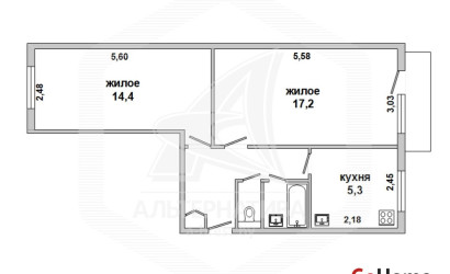Купить 2-комнатную квартиру, Брест, Восток, ул. Московская. Фото 1