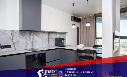 Купить 1-комнатную квартиру, Минск, Николы Теслы ул., 26 (Октябрьский район). Фото 3