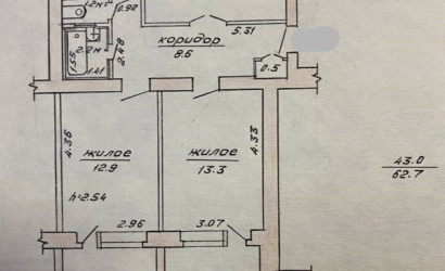 Купить 3-комнатную квартиру, Полоцк, Свердлова ул., 17. Фото 2