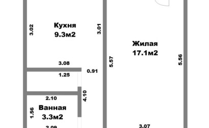 Купить 1-комнатную квартиру, Боровляны, 40 Лет Победы ул., 13/А/1. Фото 19