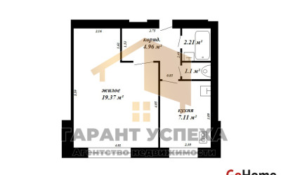 Купить 1-комнатную квартиру, Брест, ул. Вишневая, д. . Фото 11