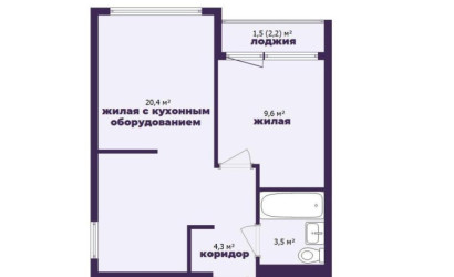 Купить 2-комнатную квартиру, Минск, Мира просп., 20 (Октябрьский район). Фото 7