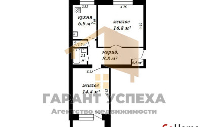 Купить 2-комнатную квартиру, Брест, ул. Халтурина, д. . Фото 9