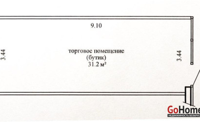 Аренда торгового помещения, Минск, Леонида Беды ул., 46,  31.2 кв.м.. Фото 2