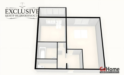 Купить 1-комнатную квартиру, Дружный, Шамановского ул., 43. Фото 4