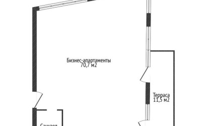 Купить 1-комнатную квартиру, Минск, Жореса Алфёрова ул., 22(Октябрьский район). Фото 23