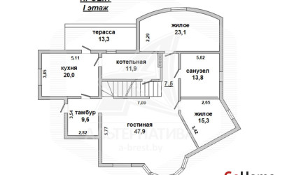 Купить дом, Бульково, Тельминский с/с, 12.03 соток. Фото 1