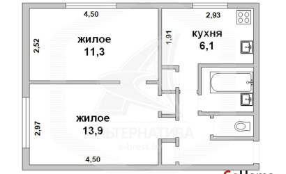 Купить 2-комнатную квартиру, Ленинский, , . Фото 10