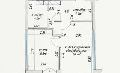 Купить 2-комнатную квартиру, Минск, Аэродромная, 20(Октябрьский район). Фото 2
